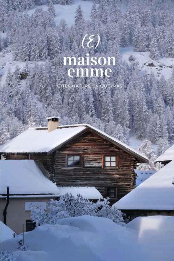 Maison Emme Molines-en-Queyras Exterior foto
